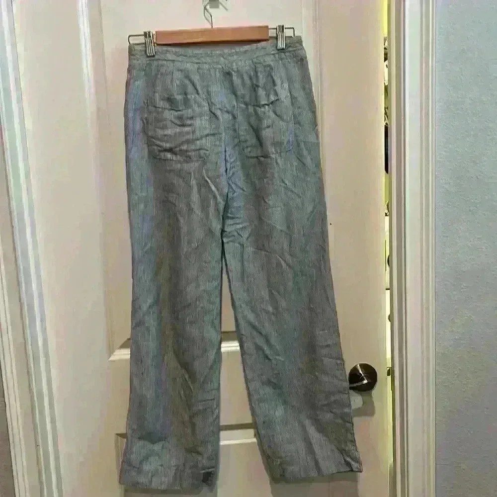 Banana republic linen pants. Missing drawstring.